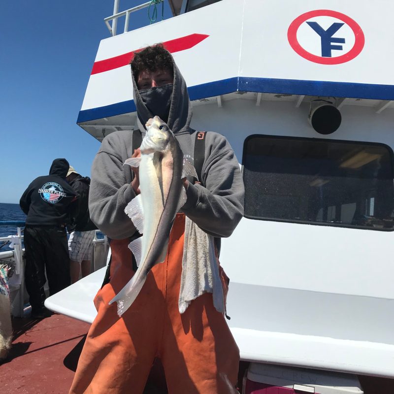 a person standing on a boat