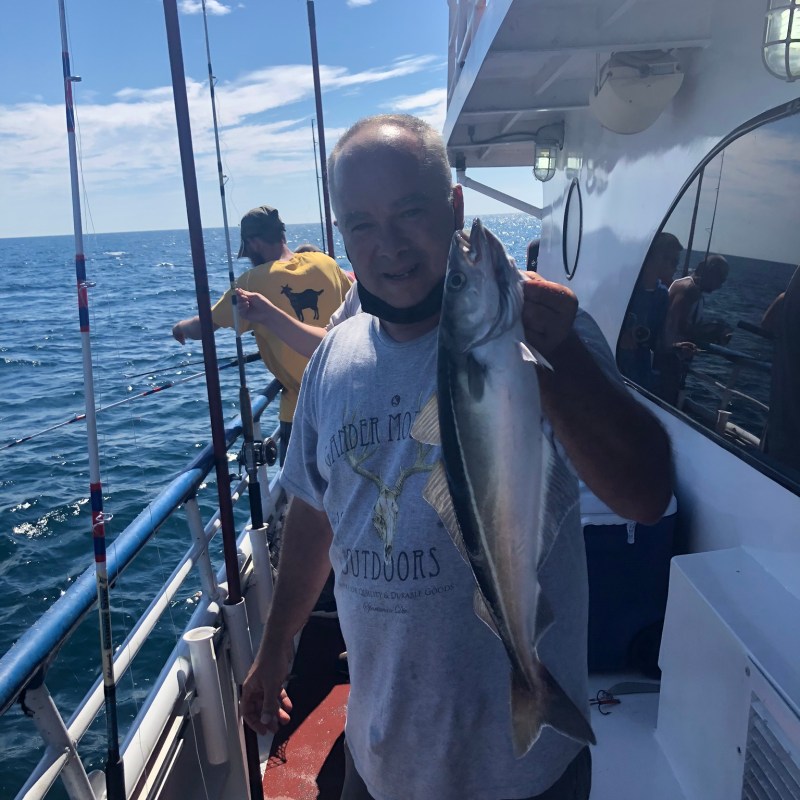 a person standing on a boat