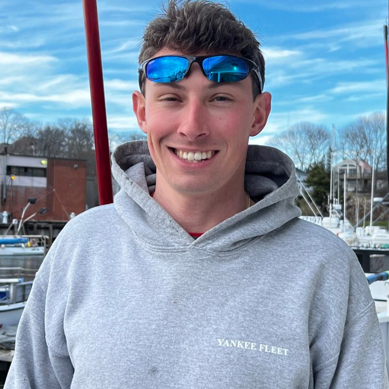 a man wearing sunglasses