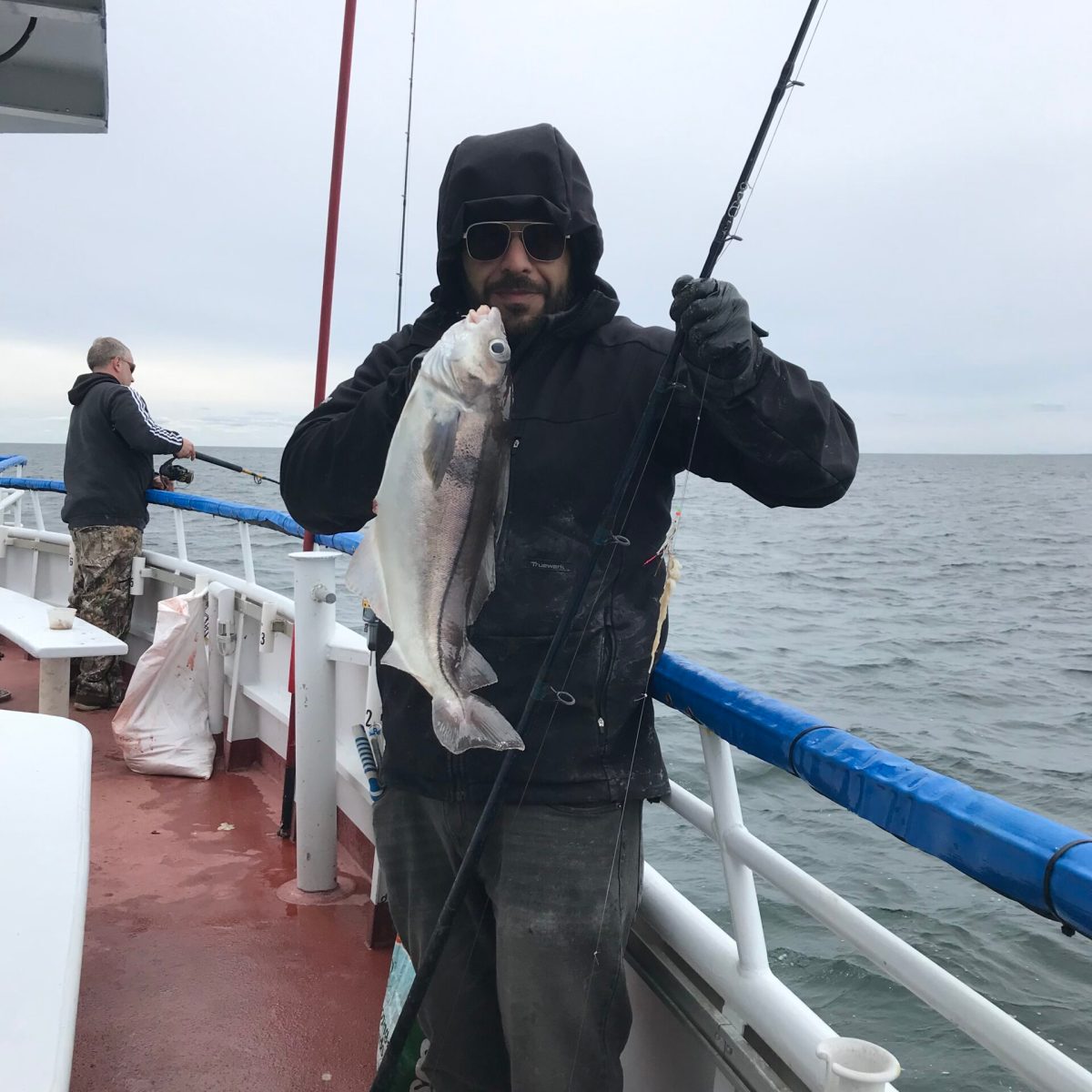 a group of people on a boat