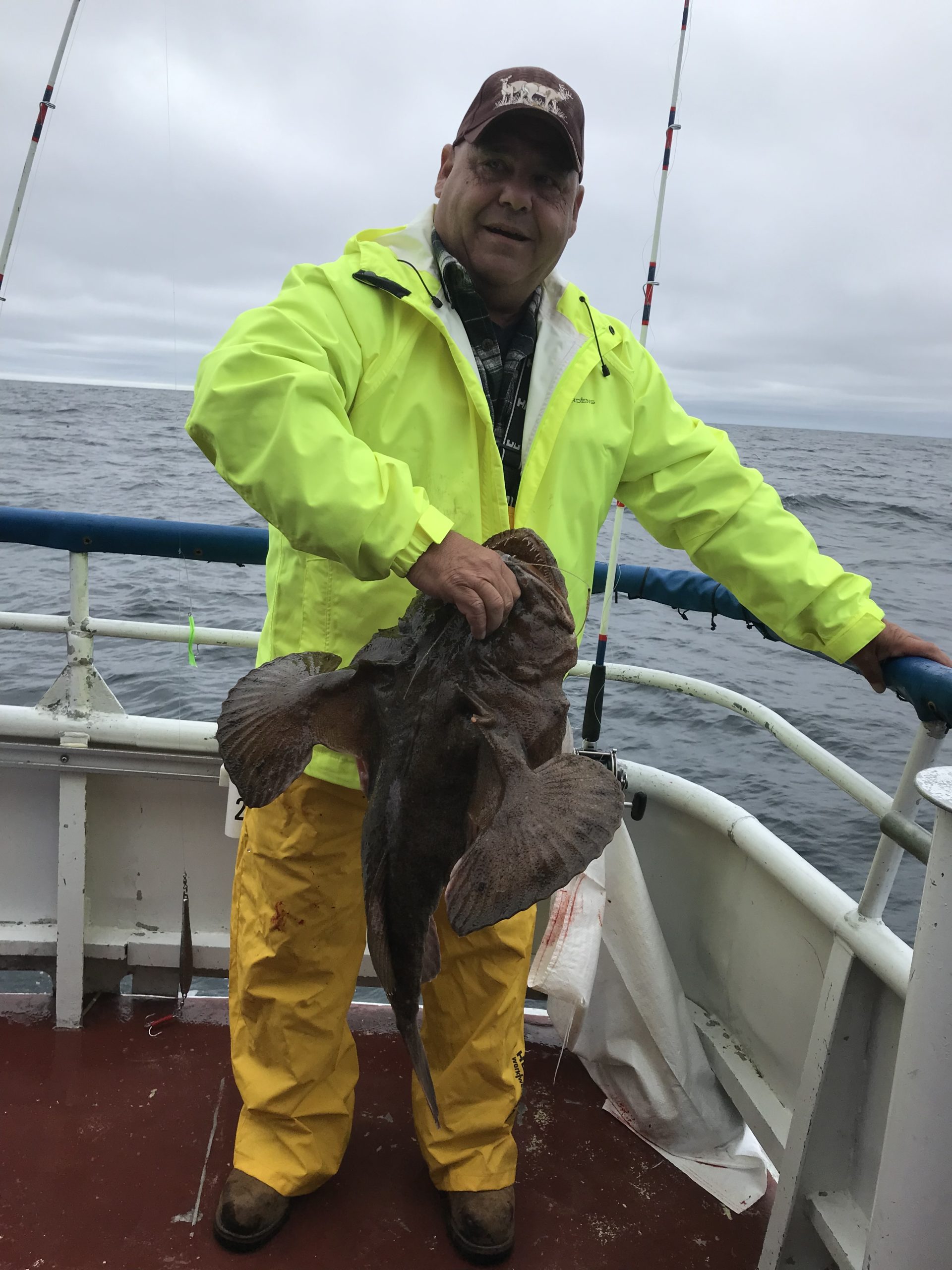 a man standing on a boat